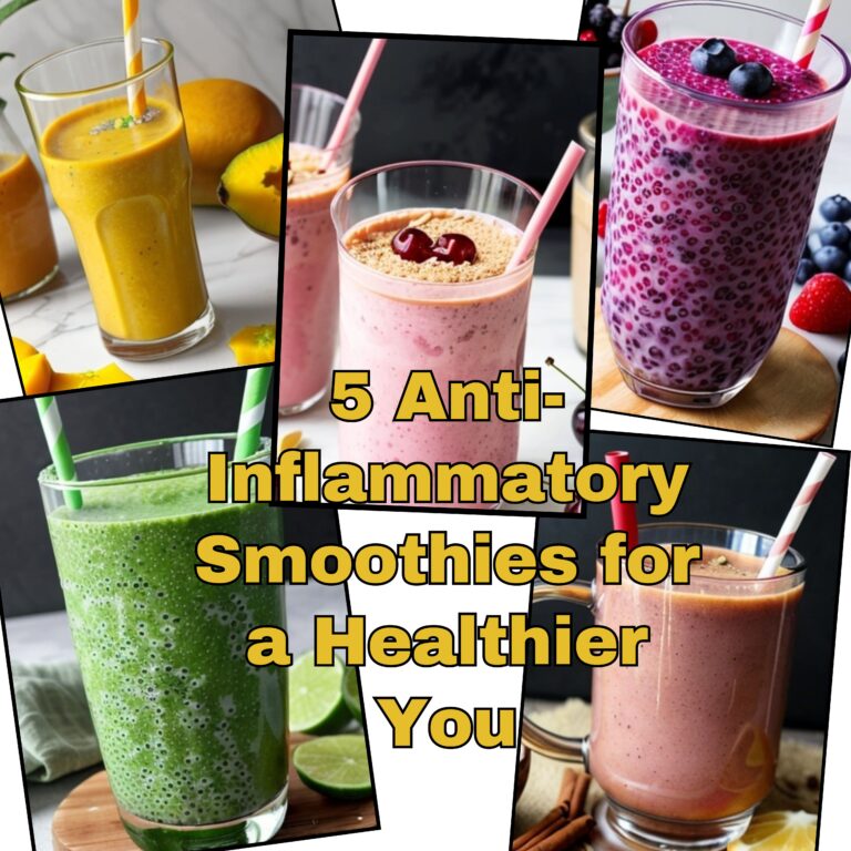 Anti-inflammatory smoothies