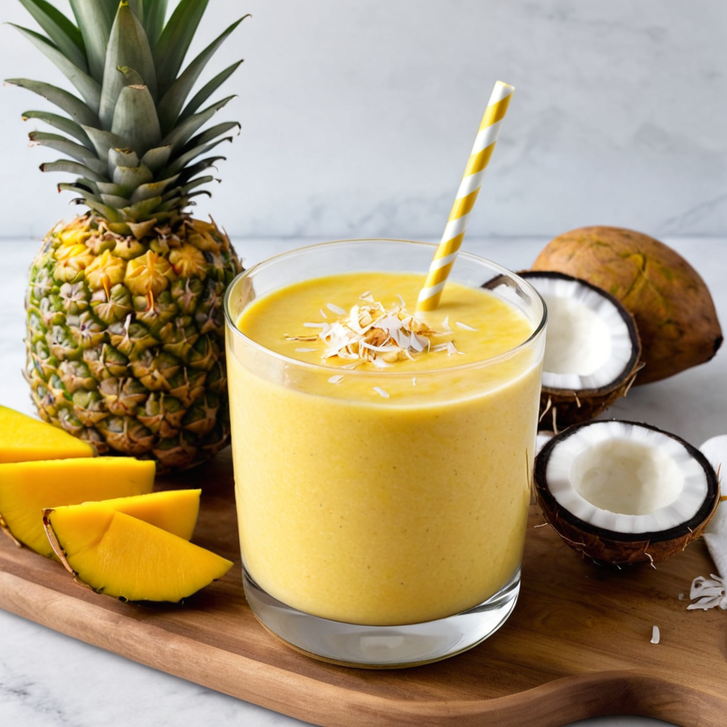 Tropical Turmeric Smoothie 