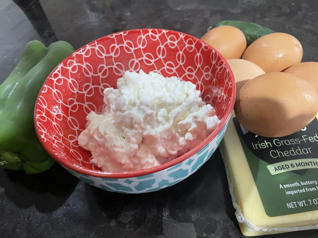 Cottage Cheese egg bites meal prep