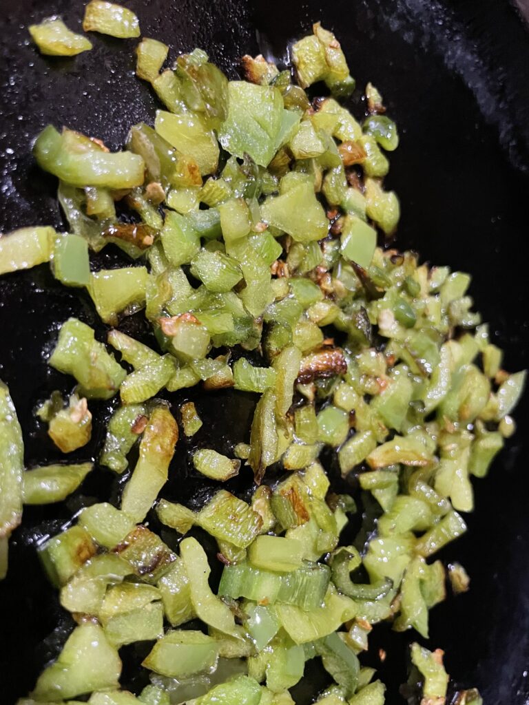 Butter roasted jalapeno