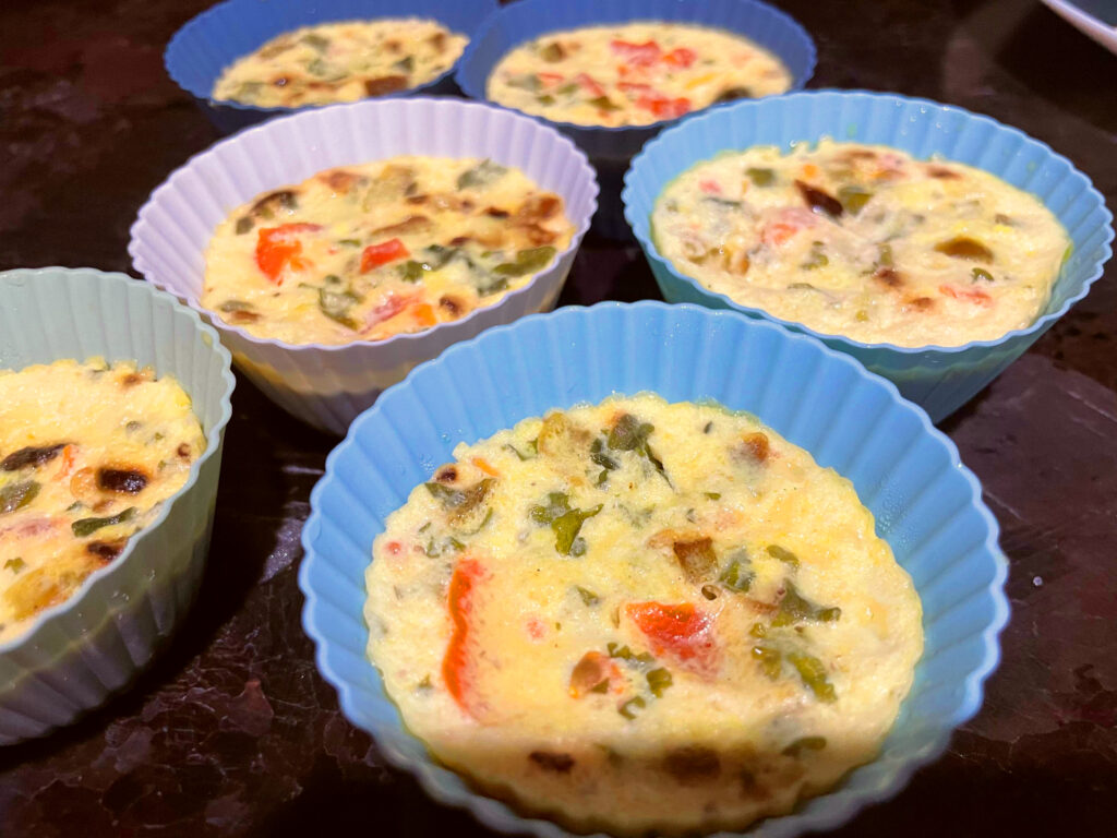Roasted Jalapeno egg bites